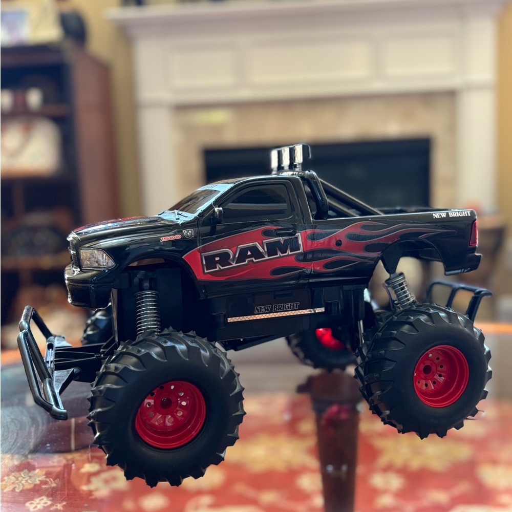 Monster Truck Toy - Black and Red